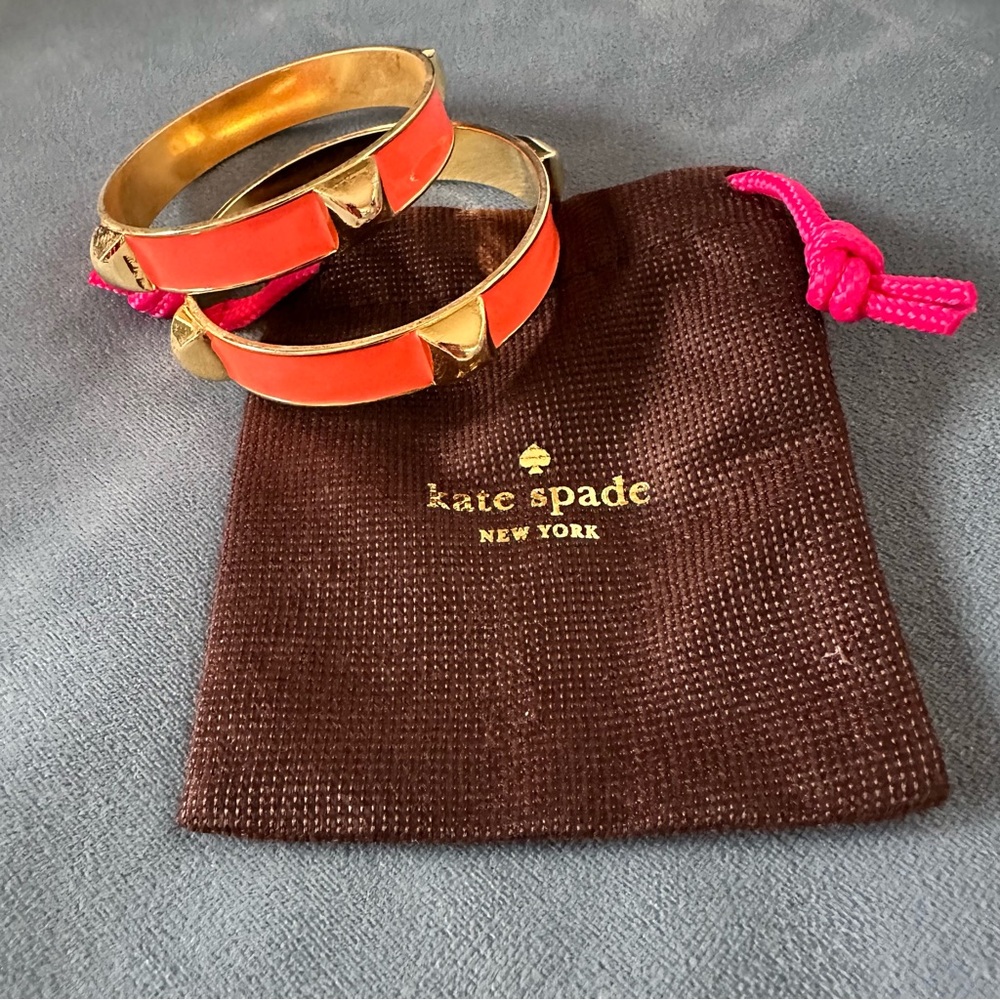 Kate Spade New York Pyramid Stud Hinged Bangle